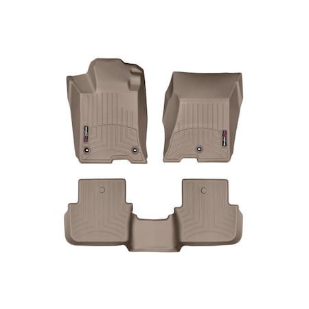 Weathertech Front and Rear Floorliners, 45769-1-2 45769-1-2